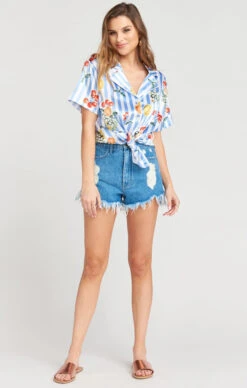 Show Me Your Mumu Slumber PJ Set ~ Fruit Basket Stripe -Show Me Your Mumu Sales 0050c2a357125aef9923b87c0251a439