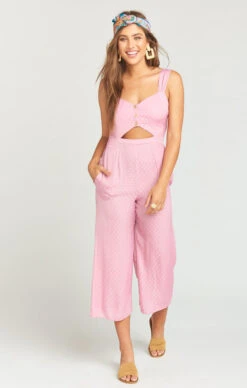 Show Me Your Mumu Brighton Jumpsuit ~ Primrose Silky Dots -Show Me Your Mumu Sales 12ec276320507fa00cb99b7318d1ac3c