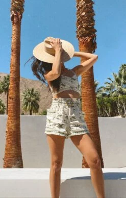 Show Me Your Mumu Disilvio Shorts ~ Ocean Drive Palm -Show Me Your Mumu Sales 23811530 E59A 4551 A461 D864EDC6717C