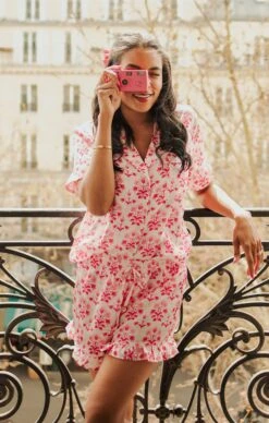 Show Me Your Mumu Daydreaming PJ Set ~ Pinck Teagan Floral