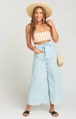 Show Me Your Mumu Kenny Scarf Top ~ Dreamsicle Stripe Linen -Show Me Your Mumu Sales 5fa777f80617f3f9306e1ca6e9702a5d