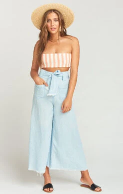 Show Me Your Mumu Kenny Scarf Top ~ Dreamsicle Stripe Linen -Show Me Your Mumu Sales 64a77928de45a145a0dd27bfd6eb9871