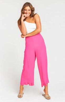 Show Me Your Mumu Waverly Pants ~ Hot Pink -Show Me Your Mumu Sales 66210154512c6218c46146c947176681