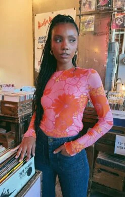 Show Me Your Mumu Daphne Top ~ Retro Garden Mesh -Show Me Your Mumu Sales 6783247D 8C34 4055 88D2 C9B2409FDC7B