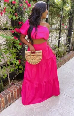 Show Me Your Mumu Melody Maxi Skirt ~ Hot Pink Poplin 11 Show Me Your Mumu Melody Maxi Skirt ~ Hot Pink Poplin -Show Me Your Mumu Sales 6AD95832 071D 4483 955B BB971F07072D