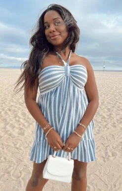 Show Me Your Mumu Johanna Mini Dress ~ Sea Stripe -Show Me Your Mumu Sales 818CBF7E 7AF1 4DA3 951D C1B59D0673B9