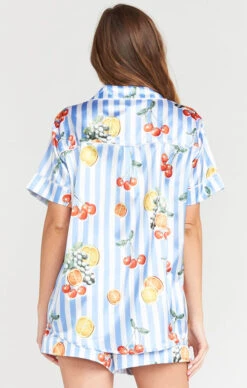 Show Me Your Mumu Slumber PJ Set ~ Fruit Basket Stripe -Show Me Your Mumu Sales 87c55f36706b5dac3fedda30e3e0c862