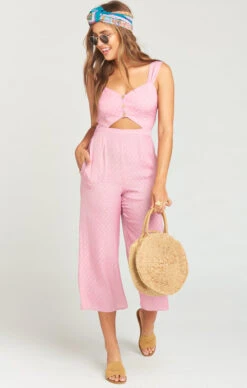 Show Me Your Mumu Brighton Jumpsuit ~ Primrose Silky Dots