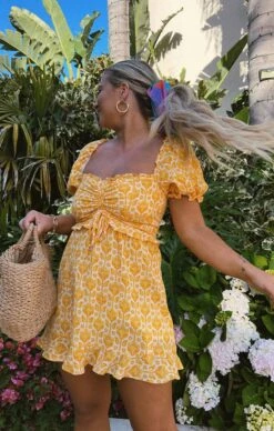 Show Me Your Mumu Sophie Mini Dress ~ Golden Fields -Show Me Your Mumu Sales 95996B32 D614 445A BCCA 52595BBE97CD