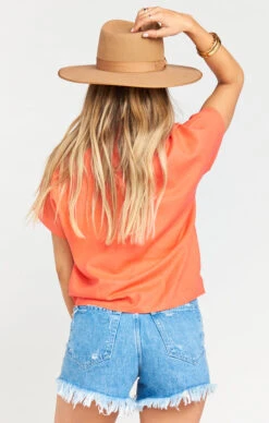 Show Me Your Mumu Mike Top ~ Coral Linen -Show Me Your Mumu Sales 9672ce3620ea9ea66f4d64b753f8dc64