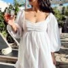 Show Me Your Mumu Mandi Mini Dress ~ White -Show Me Your Mumu Sales B66D087E ACAC 4519 A6F4 C727158E36C1