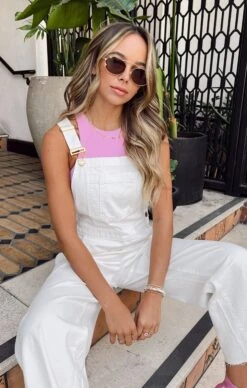 Show Me Your Mumu Marfa Overalls ~ Off White Denim -Show Me Your Mumu Sales B88B085C 3FF1 4F70 8B2C 44918C47BF2F