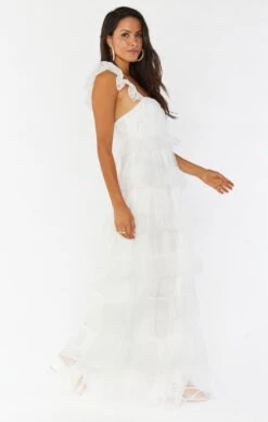 Show Me Your Mumu Fairytale Maxi Dress ~ White Tulle -Show Me Your Mumu Sales BF0 0307 WT32 02
