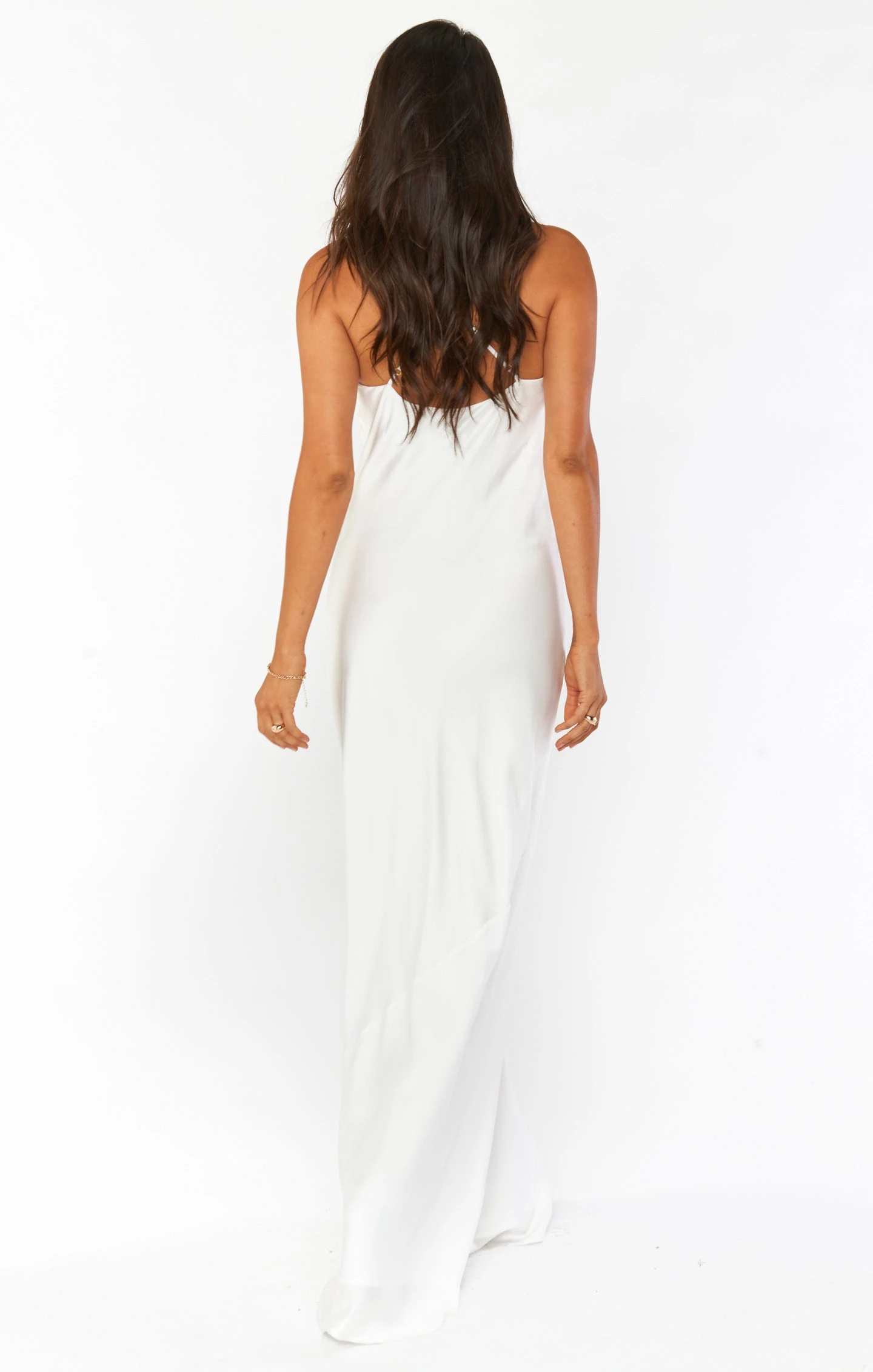 Show Me Your Mumu Tuscany Maxi Slip Dress ~ Ivory Luxe Satin 9 Show Me Your Mumu Tuscany Maxi Slip Dress ~ Ivory Luxe Satin - Image 7