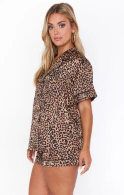 Show Me Your Mumu Slumber PJ Set ~ Wild Cheetah -Show Me Your Mumu Sales BF0 0342 WC12 01 2