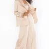 Show Me Your Mumu Felix Blazer ~ Champagne Luxe Satin 2 Show Me Your Mumu Felix Blazer ~ Champagne Luxe Satin -Show Me Your Mumu Sales BF2 5293 CH62 01