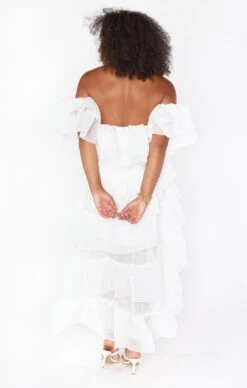 Show Me Your Mumu Brandy Maxi Dress ~ White Organza -Show Me Your Mumu Sales BM2 5289 W016 03 78d39f12 d561 47e7 b394 089118586eff