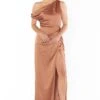 Show Me Your Mumu Jodie Dress ~ Copper Luxe Satin -Show Me Your Mumu Sales BM3 5350 CP62 01