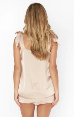 Show Me Your Mumu Makeup Tank ~ Champagne Luxe Satin -Show Me Your Mumu Sales BR2 5313 CH62 04 817a3cce 71c4 4779 abe4 8732efd42e0a