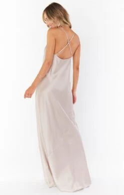 Show Me Your Mumu Tuscany Maxi Slip Dress ~ Show Me The Ring Luxe Satin -Show Me Your Mumu Sales BS2 0308N SR46 01