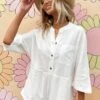 Show Me Your Mumu Horton Romper ~ White Linen -Show Me Your Mumu Sales C67D78AD AC81 4B68 9ED3 5978D24FCB53