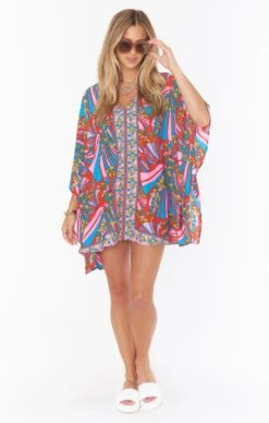 Show Me Your Mumu Peta Tunic ~ Positano Paisley -Show Me Your Mumu Sales CM2 112 ZR54 01