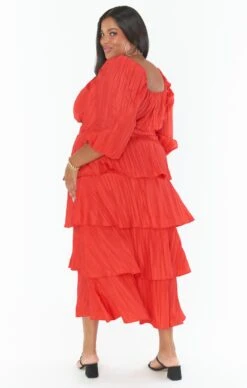 Show Me Your Mumu Full Swing Skirt ~ Candy Red -Show Me Your Mumu Sales CM2 4662X LR66 04