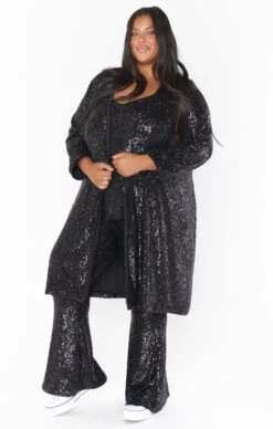 Show Me Your Mumu Encore Duster ~ Midnight Glitz Sequins -Show Me Your Mumu Sales CMR2 4994 TB92 01 55094996 e94d 4a55 8bea cd00113cca32