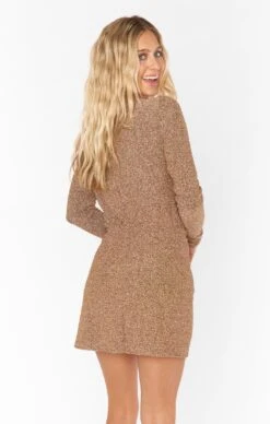 Show Me Your Mumu Stage Skort Dress ~ Gold Shimmy Shine -Show Me Your Mumu Sales CMR2 5447 SS55 04