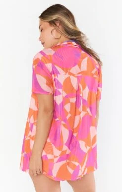 Show Me Your Mumu Blake Button Up ~ Sunset Daiquiri -Show Me Your Mumu Sales CMR2 5603 JK88 03
