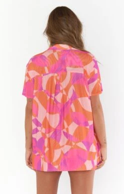Show Me Your Mumu Blake Button Up ~ Sunset Daiquiri -Show Me Your Mumu Sales CMR2 5603 JK88 07