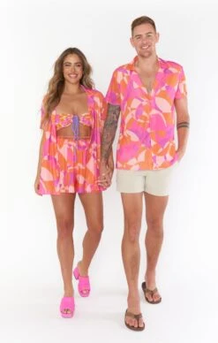 Show Me Your Mumu Blake Button Up ~ Sunset Daiquiri -Show Me Your Mumu Sales CMR2 5603 JK88 11