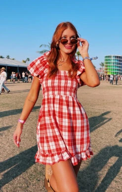 Show Me Your Mumu Sales 11 Show Me Your Mumu Colvin Mini Dress ~ Picnic Plaid