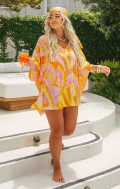 Show Me Your Mumu Peta Tunic ~ Caribbean Cocktail