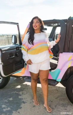 Show Me Your Mumu Surf Shack Sweatshirt ~ Barbie™ Wave Graphic 13 Show Me Your Mumu Surf Shack Sweatshirt ~ Barbie™ Wave Graphic -Show Me Your Mumu Sales DSC 2328 Edit 4eacc13f cb13 4dd5 8f9d 04c30705656f