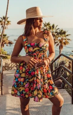Show Me Your Mumu Fling Mini Dress ~ Fruity Tango