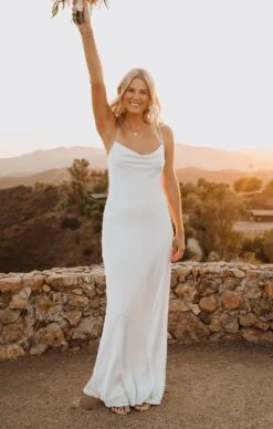 Show Me Your Mumu Tuscany Maxi Slip Dress ~ Ivory Luxe Satin 15 Show Me Your Mumu Tuscany Maxi Slip Dress ~ Ivory Luxe Satin -Show Me Your Mumu Sales DSC 6683