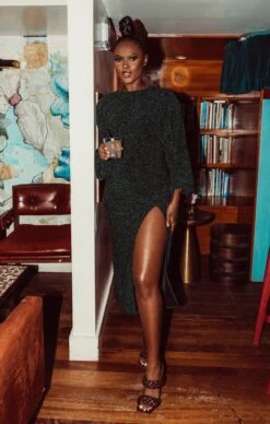 Show Me Your Mumu Good Times Top ~ Emerald Shimmy Shine -Show Me Your Mumu Sales DSC 7575 dc0bcabf e74f 4d2a 8b6d 3a5e20588a62