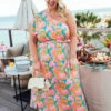 Show Me Your Mumu Christie Maxi Dress ~ Barbie™ Party Wave -Show Me Your Mumu Sales DSC 8102