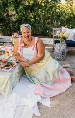 Show Me Your Mumu Sabrina Maxi Dress ~ Mixed Easter Stripe -Show Me Your Mumu Sales DSC 8447 06c6208d 075f 45de ade8 c9f72c66871b