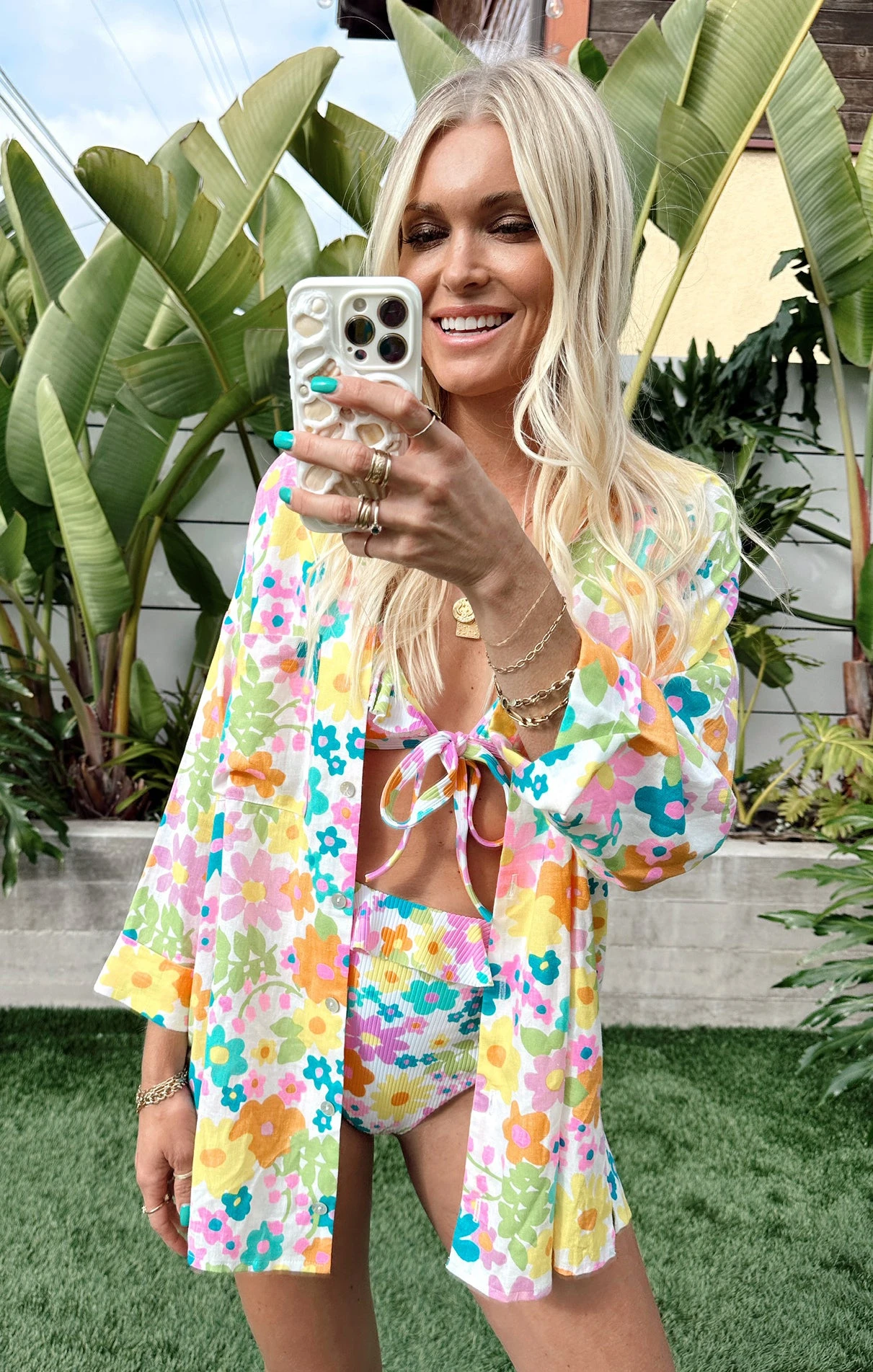 Show Me Your Mumu Weekday Button Up ~ Petal Pop 3 Show Me Your Mumu Weekday Button Up ~ Petal Pop