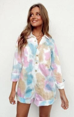 Show Me Your Mumu Tegan Jumper ~ Tropic Tie Dye -Show Me Your Mumu Sales IMG 0262