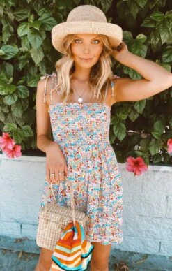 Show Me Your Mumu Liberty Mini Dress ~ Rainbow Fields -Show Me Your Mumu Sales IMG 0348