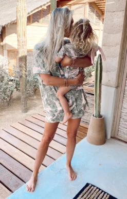 Show Me Your Mumu Sunday Morning Sleep Set ~ Green Majestic Palm -Show Me Your Mumu Sales IMG 0800