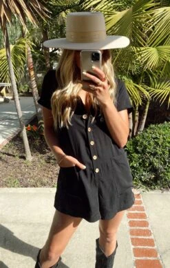 Show Me Your Mumu Yvette Romper ~ Black -Show Me Your Mumu Sales IMG 1485