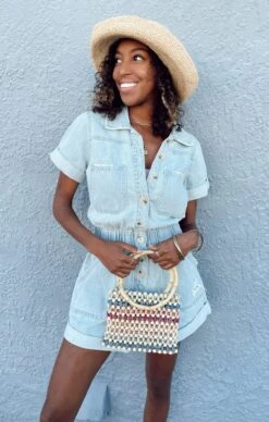 Show Me Your Mumu Cannon Romper ~ Dockside -Show Me Your Mumu Sales IMG 2049