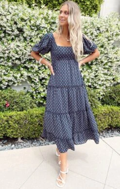 Show Me Your Mumu Linds Midi Dress ~ Red White And Mu -Show Me Your Mumu Sales IMG 2835