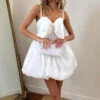 Show Me Your Mumu Bubble Bow Mini ~ White Taffeta -Show Me Your Mumu Sales IMG 4157 Edit