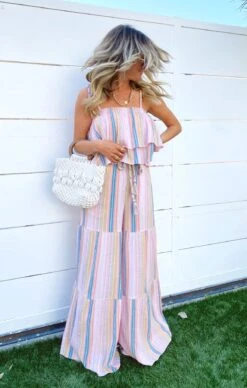 Show Me Your Mumu Klum Ruffle Top ~ Paradise Stripe 15 Show Me Your Mumu Klum Ruffle Top ~ Paradise Stripe -Show Me Your Mumu Sales IMG 4223