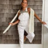 Show Me Your Mumu Marfa Overalls ~ Off White Denim -Show Me Your Mumu Sales IMG 49032
